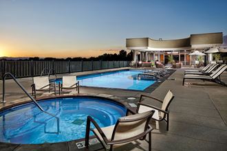 monaco row apartments denver colorado resort-style pool and spa