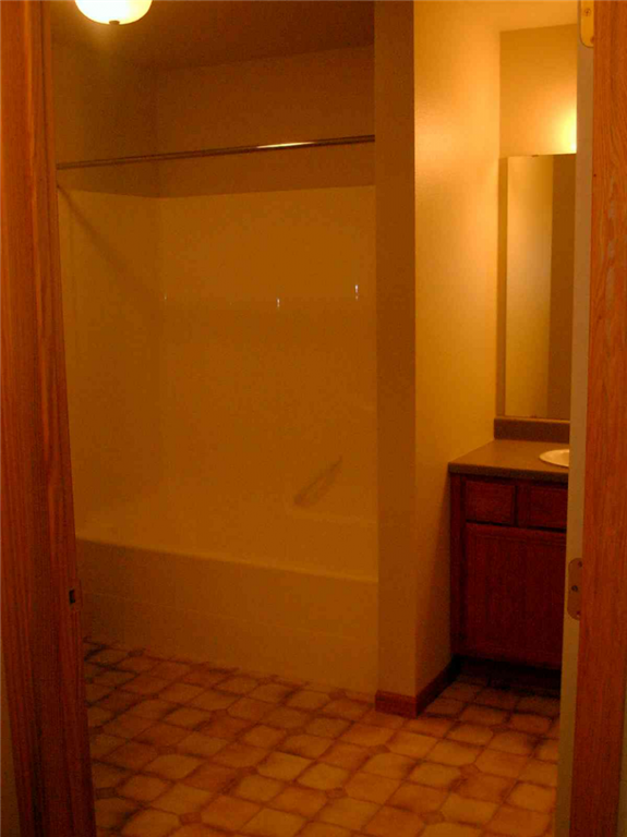 Hued view of Bathroom at Archway