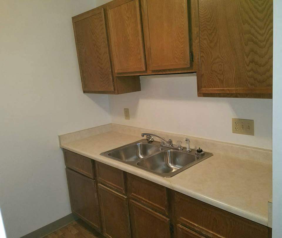 Kitchen at Emerald Housing Apartments