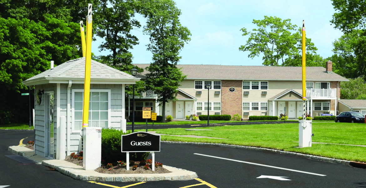 Gated Entryway  at Hillcrest Village, New York