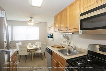 Fully Equipped Eat-In Kitchen  at Hillcrest Village, New York, 11741