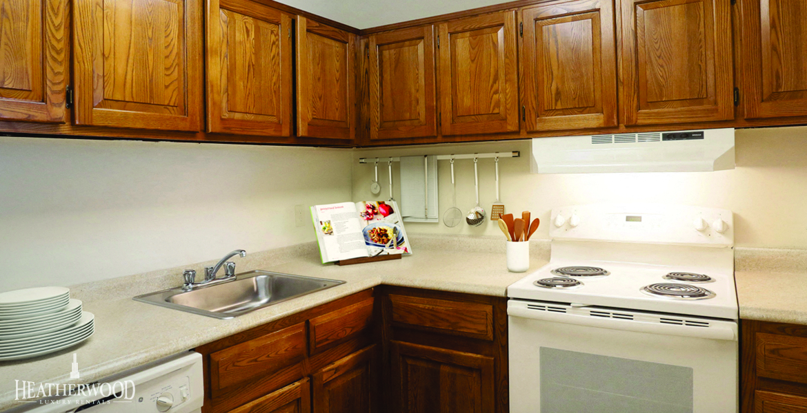 Fully Equipped Kitchen Includes Frost-Free Refrigerator, Electric Range, & Dishwasher at Southwood Luxury Apartments, New York