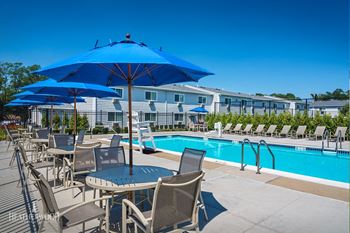 Swimming Pool With Relaxing Sundecks at Southwood Luxury Apartments, North Amityville, 11701