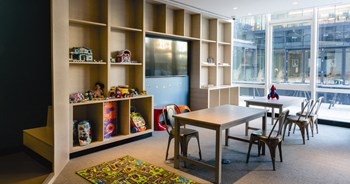 children's playroom with toys at Tower 28, Long Island City, NY - Photo Gallery 13
