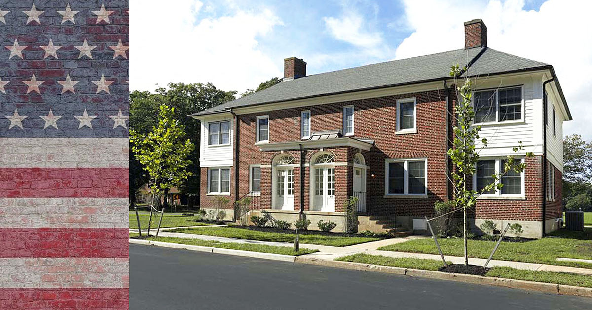 Exterior view of property