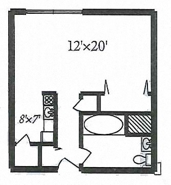 1320 East 500 South Studio-2 Beds Apartment for Rent - Photo Gallery 23