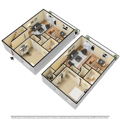 One bedroom apartments available