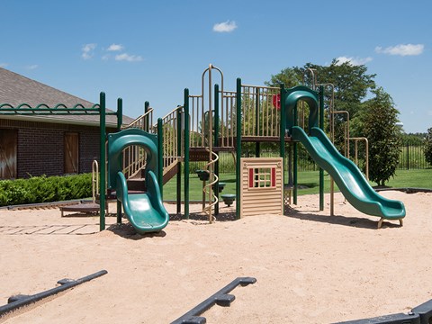 Children's Playground with Tot Lot at The Greens on Aspen, Oklahoma, 74012