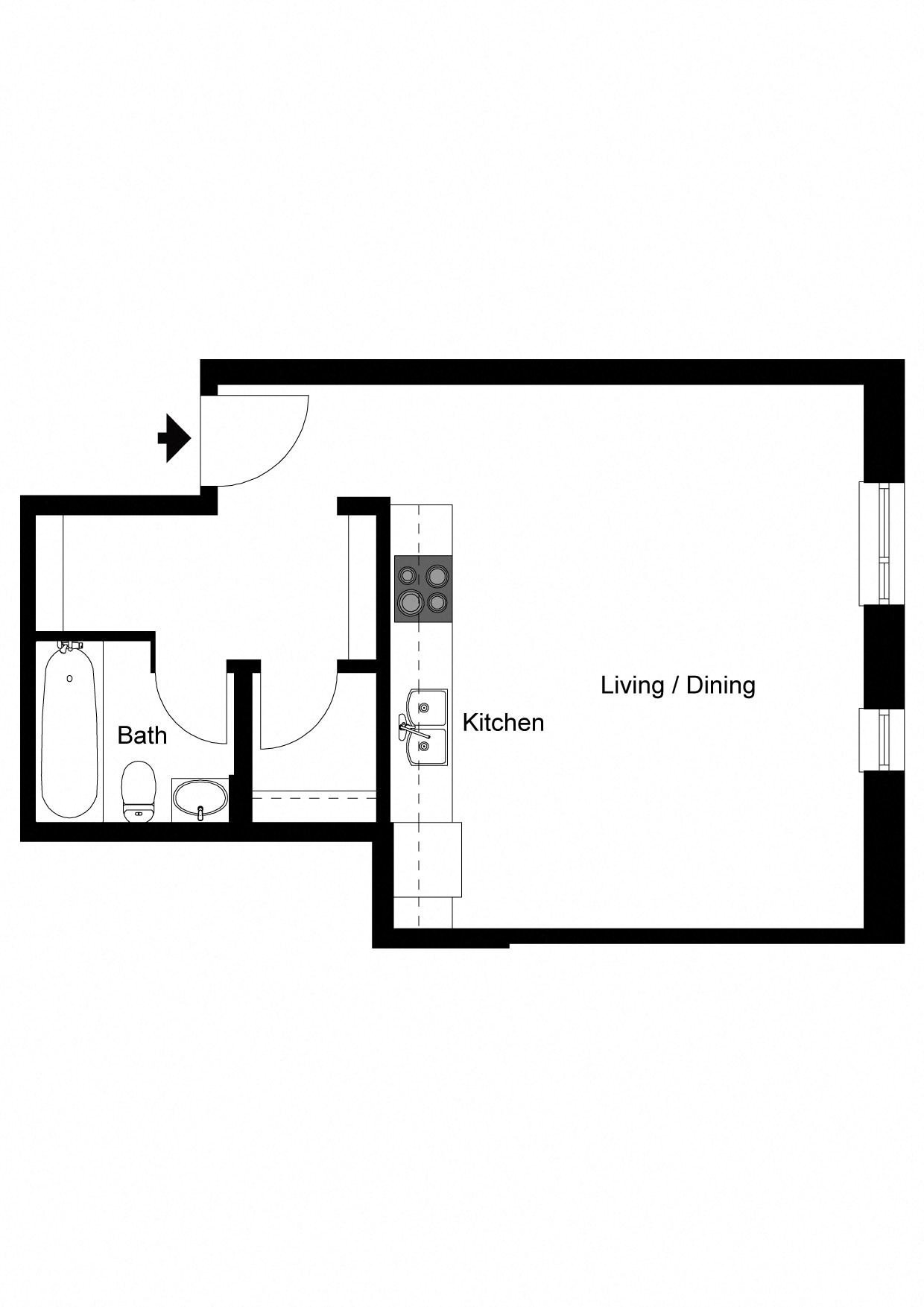 Floor Plans of Rolling Hills in St. Paul, MN