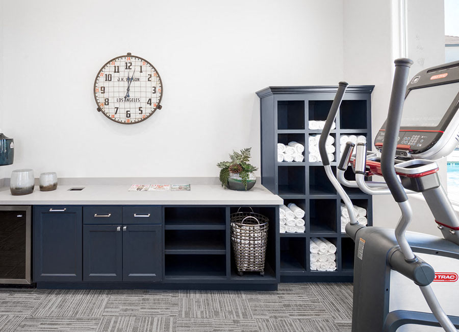 Gym l The James Apartments in Rocklin CA 