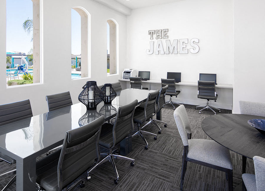 Business Center l The James Apartments in Rocklin CA 