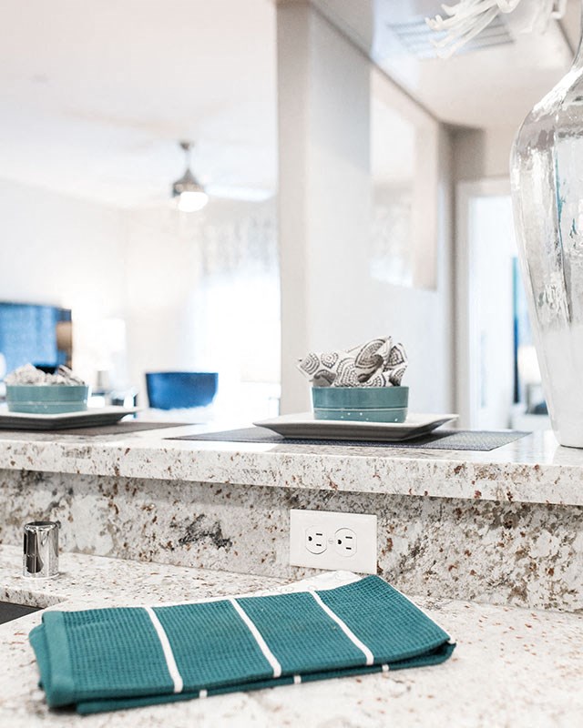 Countertop l The James Apartments in Rocklin CA 