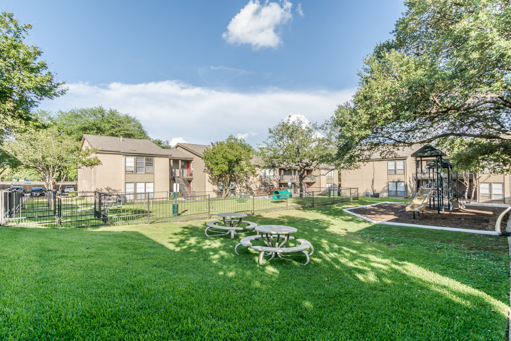 Pet Park and Playground Area