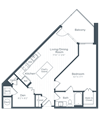 AD1 Floor Plan AD1 Floor Plan at Highgate at the Mile, McLean, 22102