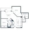 B8 Floor Plan B8 Floor Plan at Highgate at the Mile, Virginia