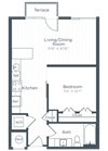 S7 Floor Plan S7 Floor Plan at Highgate at the Mile, McLean, VA, 22102