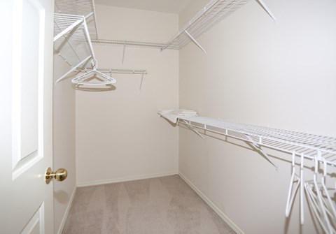 Walk-In Closet at Blueberry Hill Apartments, Rochester, NY
