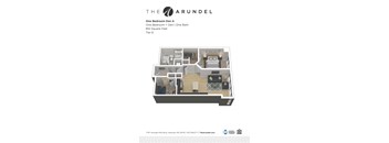 1 Bedroom 1 Bathroom Den