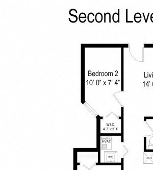 2 Bedroom - 1 Bathroom