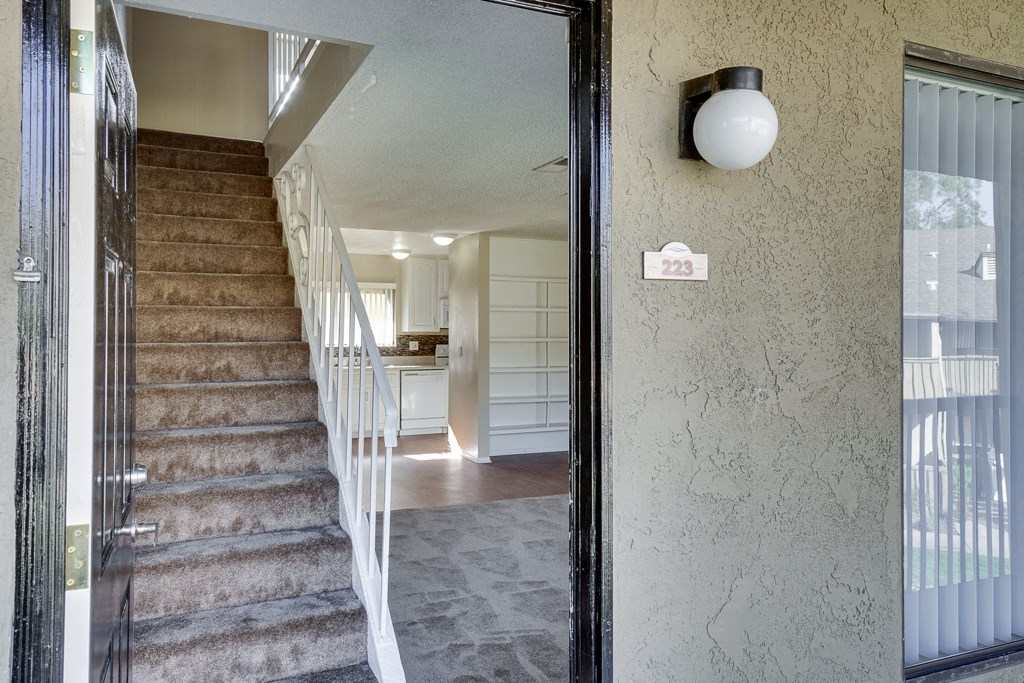 Designed Staircase at Highlander Park Apts, Riverside, 92507