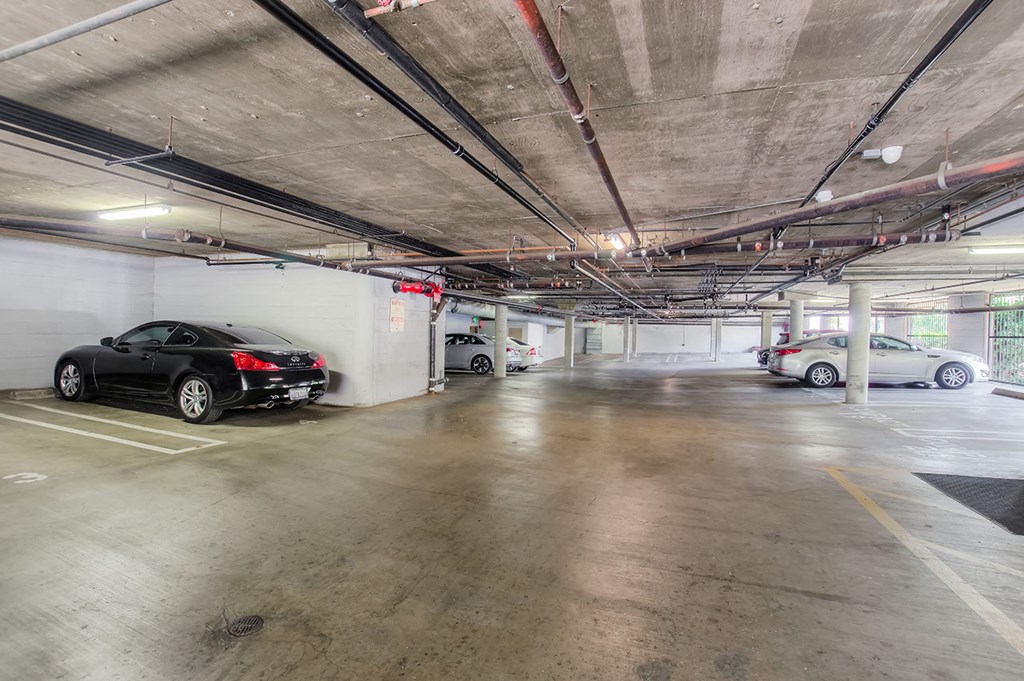 Underground Parking at Hillside View, Los Angeles, CA