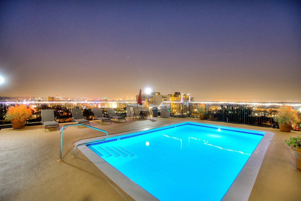 Pool at Hillside View, California