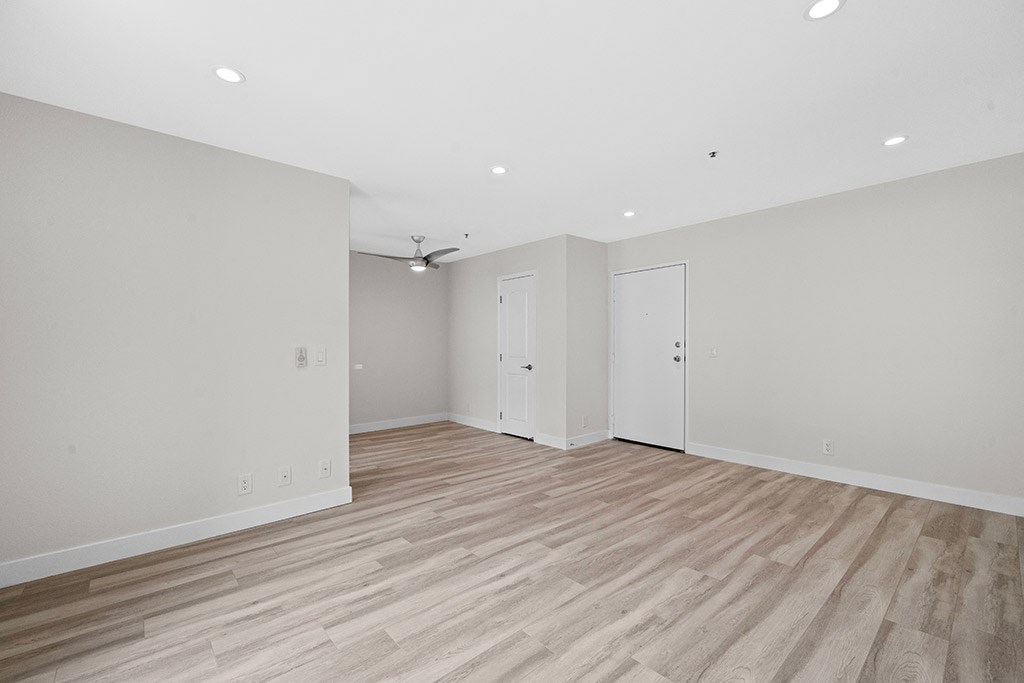 Vacant Living Area at Hillside View, Los Angeles, CA, 90046
