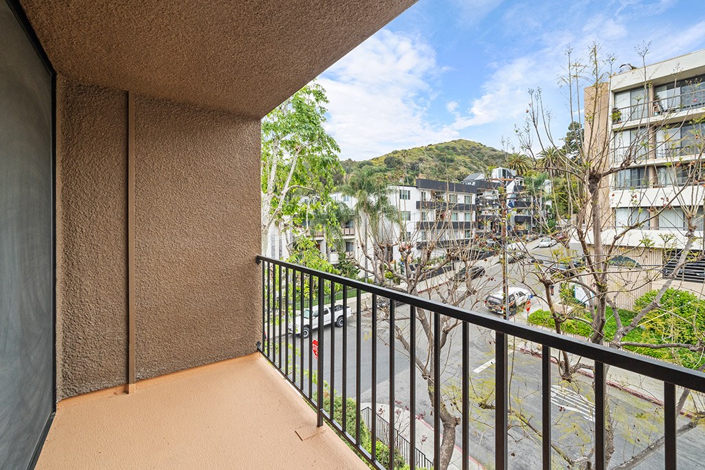 Balcony at Hillside View, Los Angeles, CA