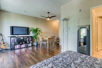 Warm Living And Dining Room at Hollywood Vista, California, 90046
