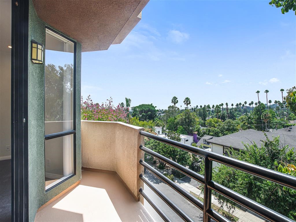 Balcony View at Hollywood Vista, Hollywood, California