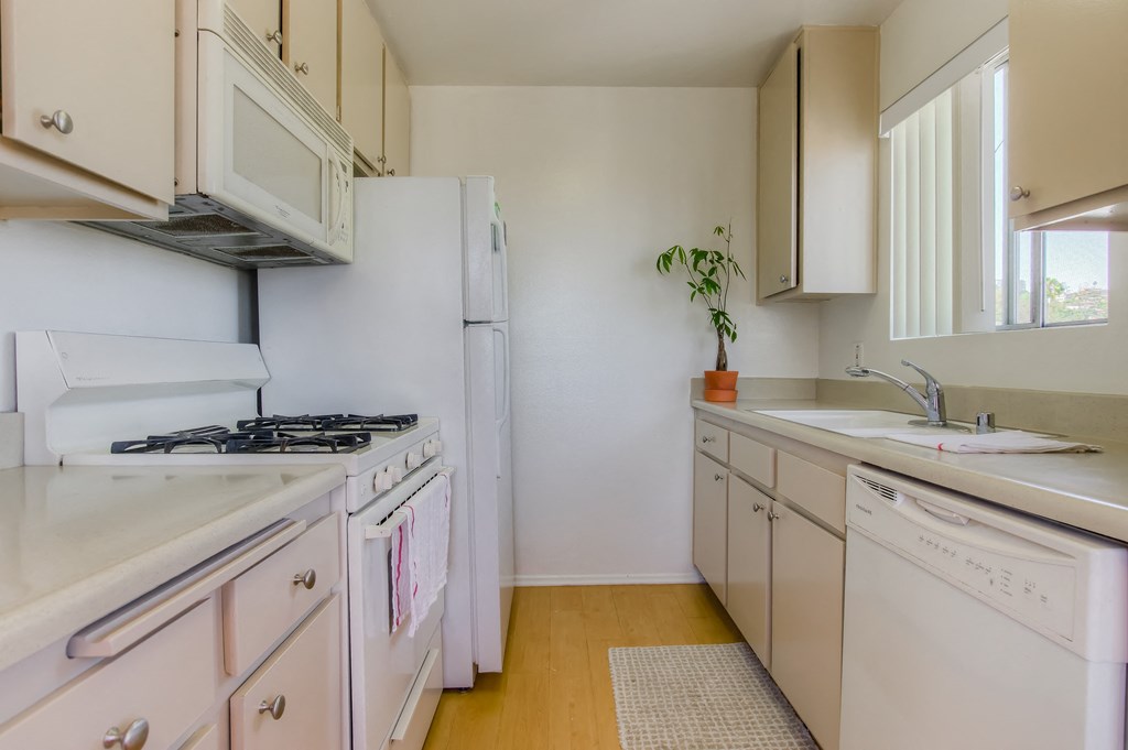 Large Kitchen at Joro Properties, Hollywood, California
