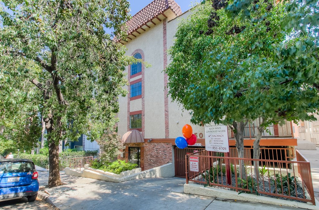 Parking Lot at Joro Properties, Hollywood, CA