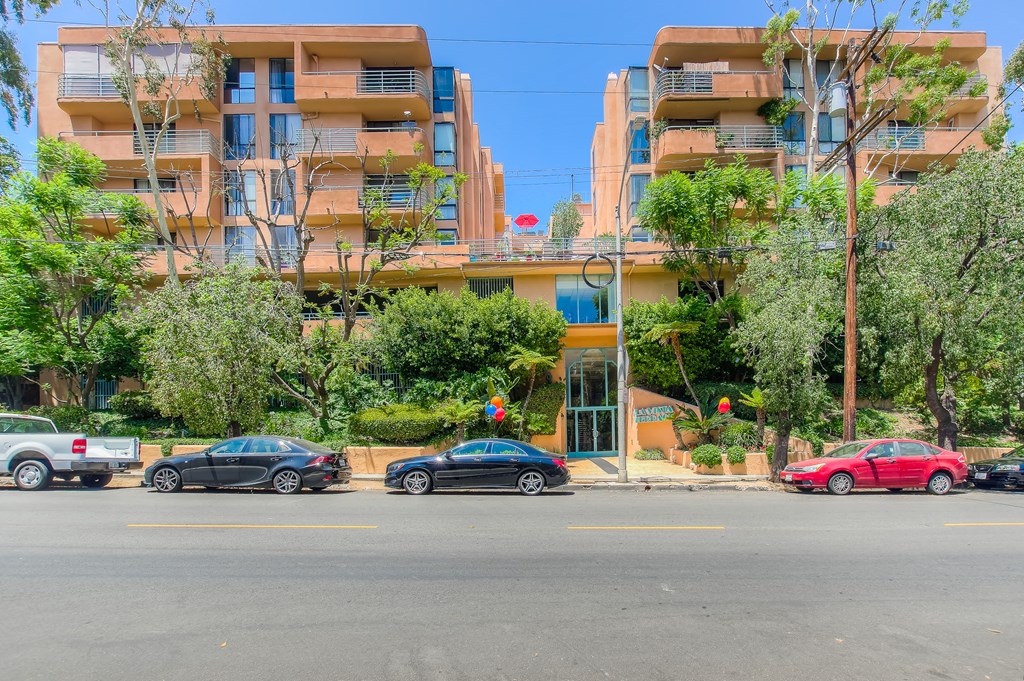 Front View at La Vista Terrace, Hollywood, California