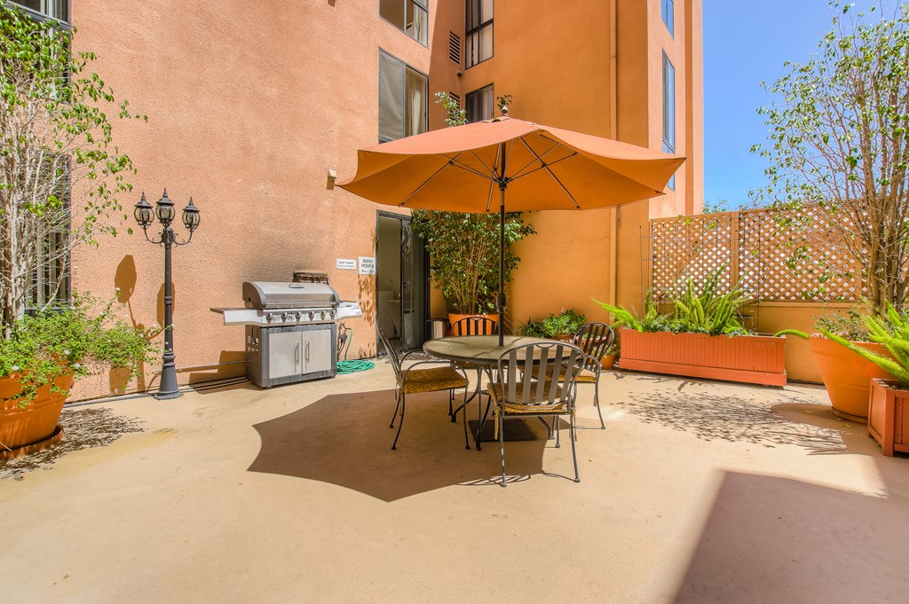 Large And Vast Terrace at La Vista Terrace, Hollywood, CA