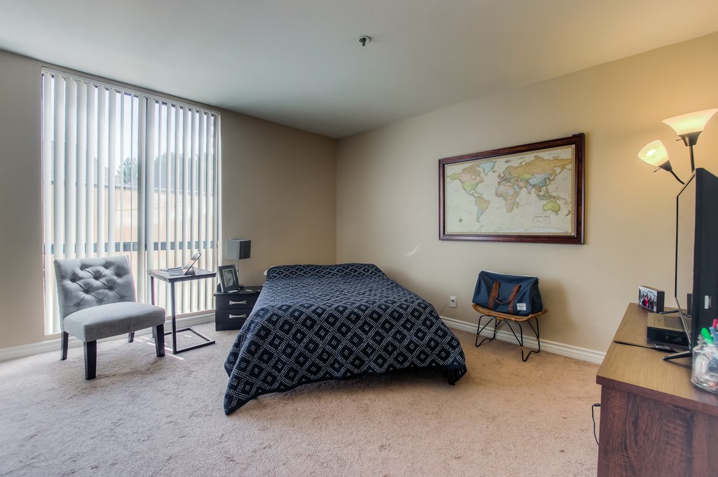 Spacious Master Bedroom at La Vista Terrace, Hollywood