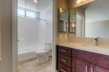 Renovated Units with New Bathroom Vanities at La Vista Terrace, California - Photo Gallery 13