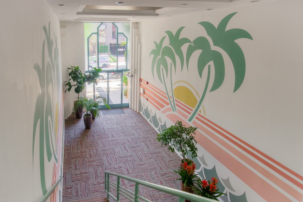 Grand Entrance at La Vista Terrace, California, 90046