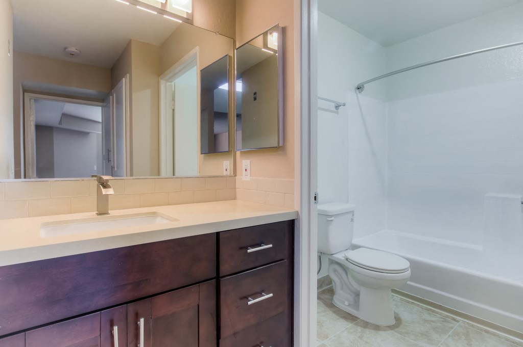Designer Bathroom Suites at La Vista Terrace, Hollywood, CA, 90046