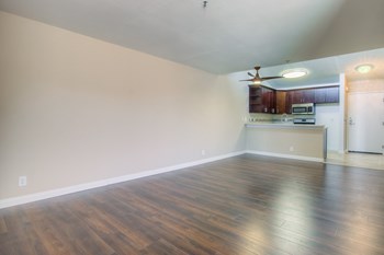 Trendy Living Room Trendy Living Room at La Vista Terrace, Hollywood, 90046