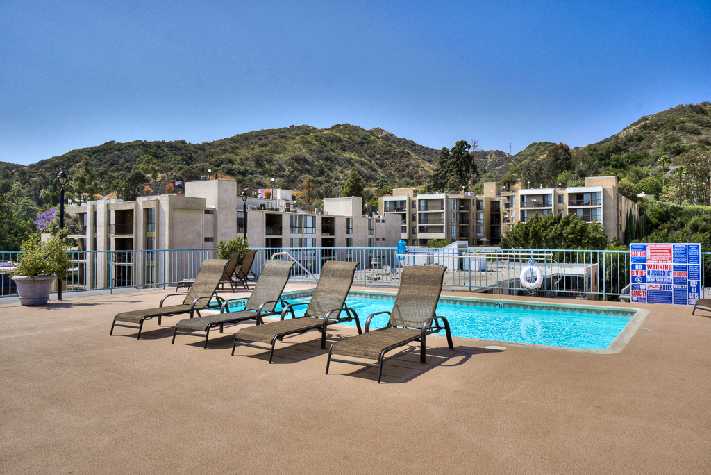 Invigorating Swimming Pool at La Vista Terrace, Hollywood, CA