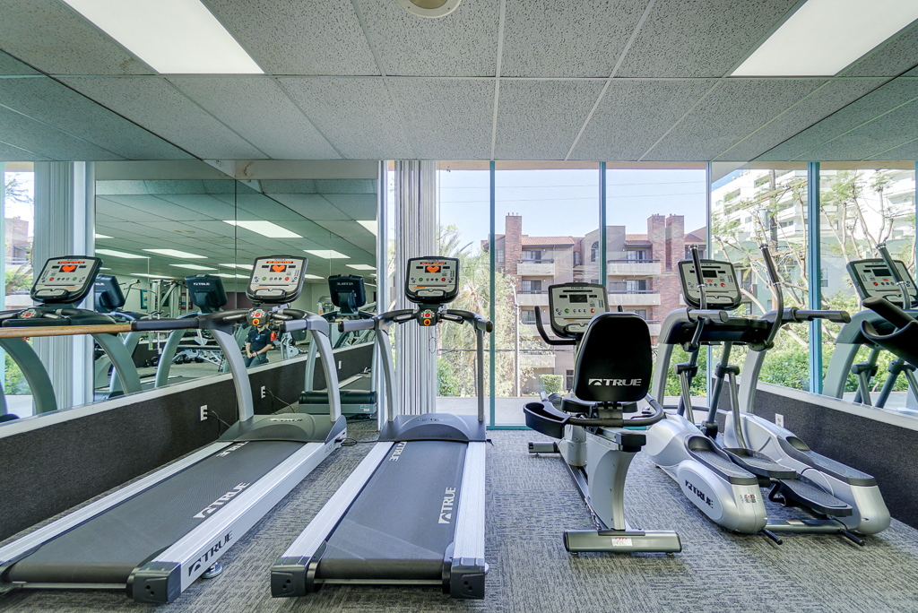 Treadmills  at La Vista Terrace, California, 90046