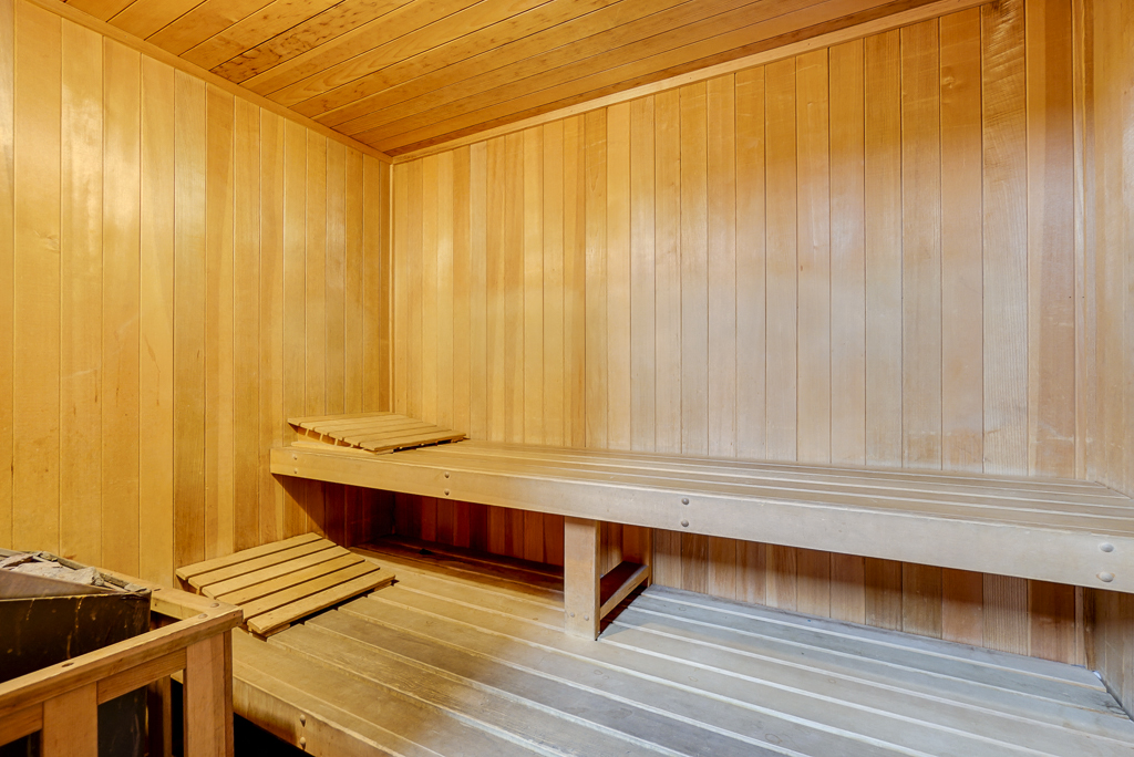 Sauna At Fitness Center at La Vista Terrace, Hollywood, CA, 90046