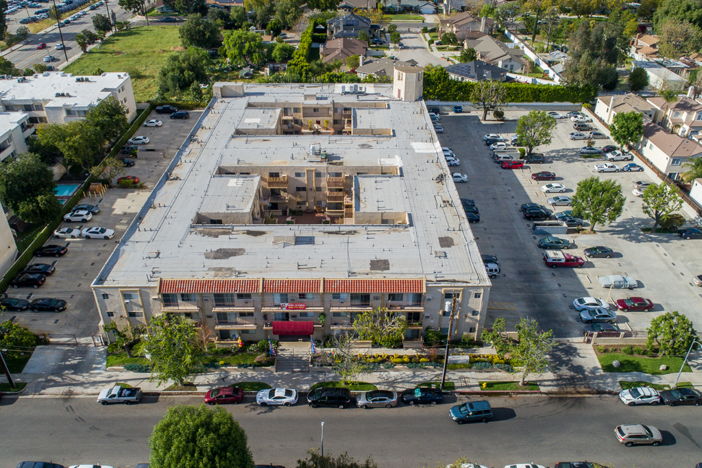 Side View at Park Merridy, Northridge, CA