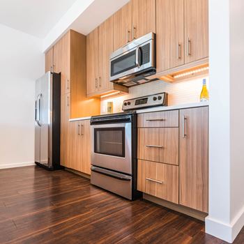 Full-Size Stainless Steel Appliances