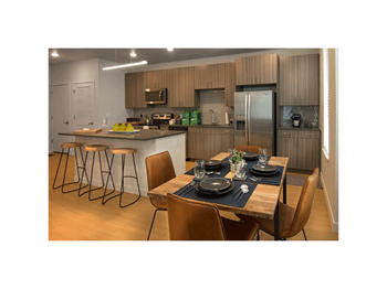 Well Organised Kitchen And Dining at Cycle Apartments, Ft. Collins, CO