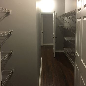 large closets at Fix Play Lofts, Alabama
