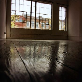hardwood floors at Fix Play Lofts, Birmingham, AL