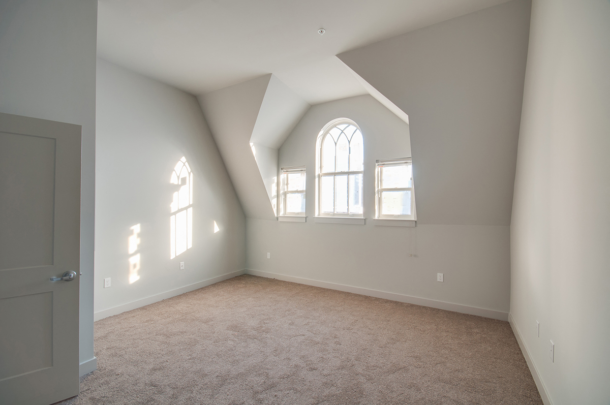 Franklin Lofts and Flats Townhouse Bedroom