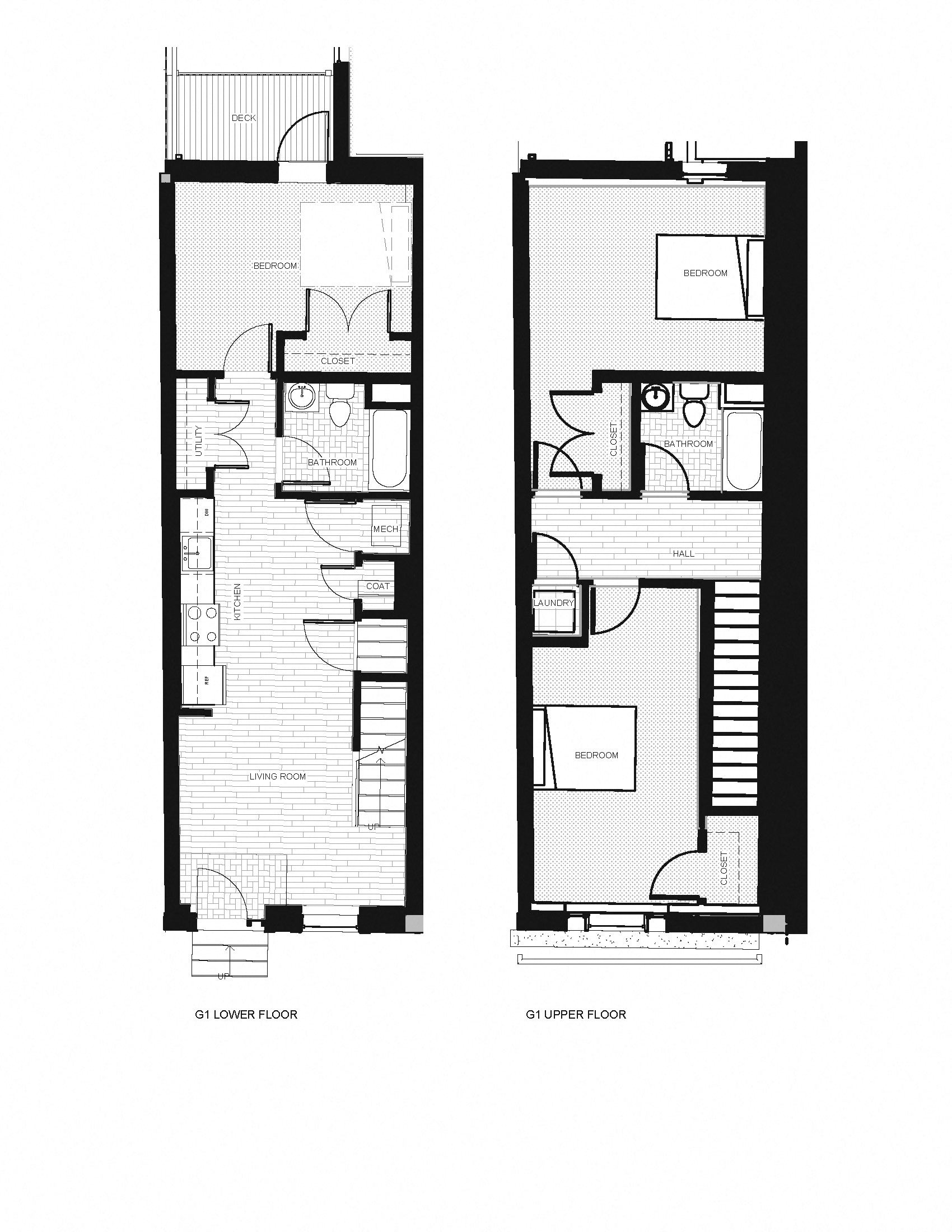 Franklin Lofts and Flats Floor Plan Diagram G1