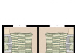 3 Bedroom 1 Bathroom Floor Plan 3 Bedroom 1 Bathroom Floor Plan at Springtree Apartments, Middleton, WI